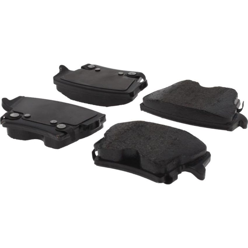 CENTRIC PARTS 106.10572 Posi Quiet Extended Wear Brake Pads with Shims and Hardware