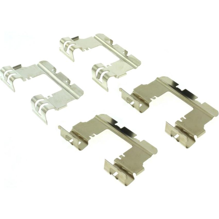 CENTRIC PARTS 106.10572 Posi Quiet Extended Wear Brake Pads with Shims and Hardware