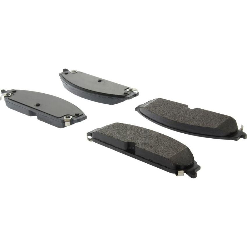 CENTRIC PARTS 106.10580 Posi Quiet Extended Wear Brake Pads with Shims and Hardware