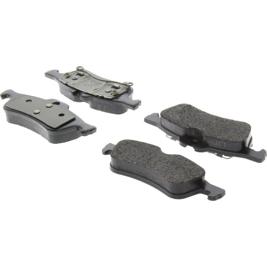 CENTRIC PARTS 106.10600 Posi Quiet Extended Wear Brake Pads with Shims and Hardware