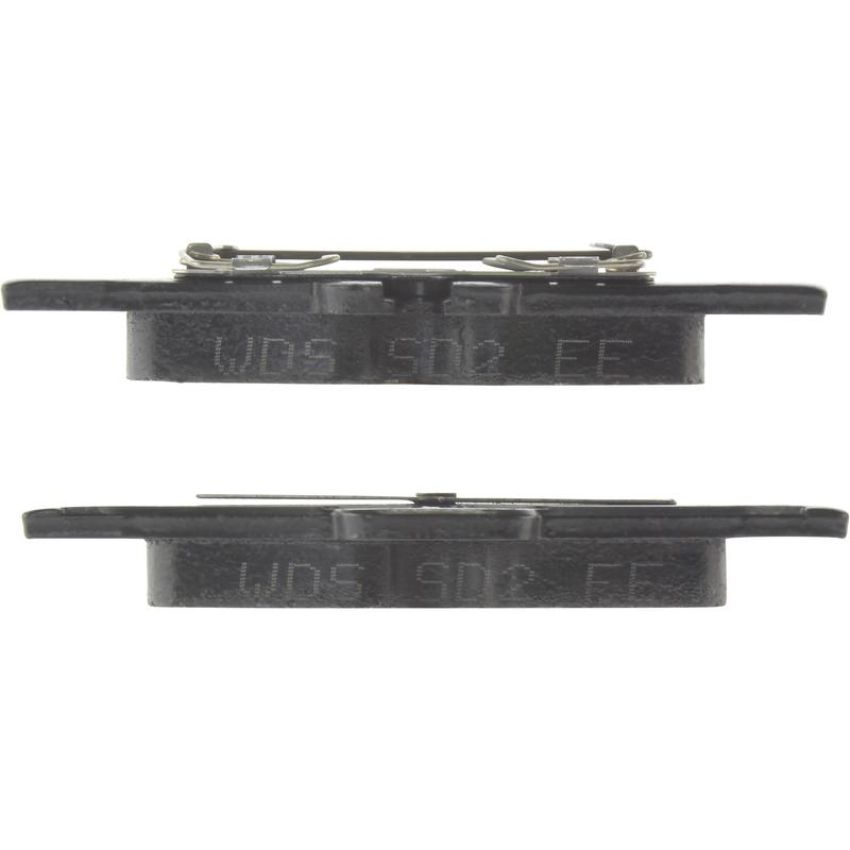 CENTRIC PARTS 106.10600 Posi Quiet Extended Wear Brake Pads with Shims and Hardware