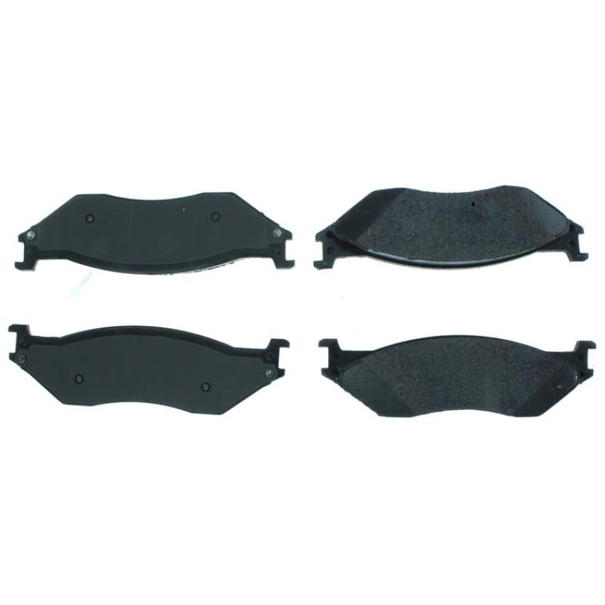 CENTRIC PARTS 106.10660 Posi Quiet Extended Wear Brake Pads with Shims and Hardware