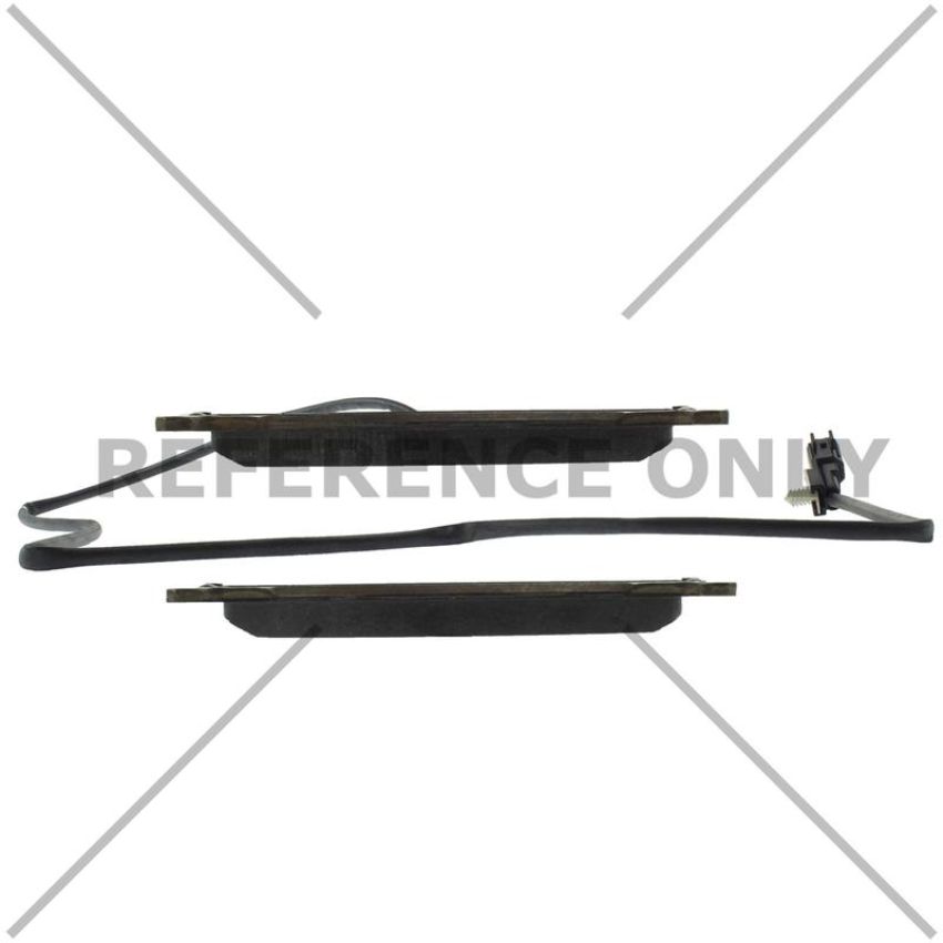 CENTRIC PARTS 106.10661 Posi Quiet Extended Wear Brake Pads with Shims and Hardware