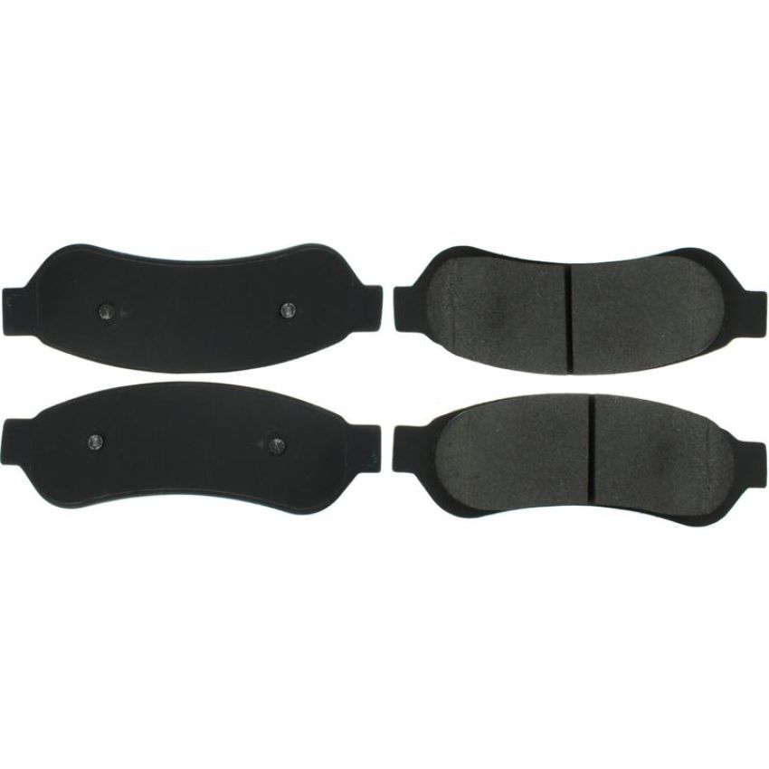 CENTRIC PARTS 106.10670 Posi Quiet Extended Wear Brake Pads with Shims and Hardware