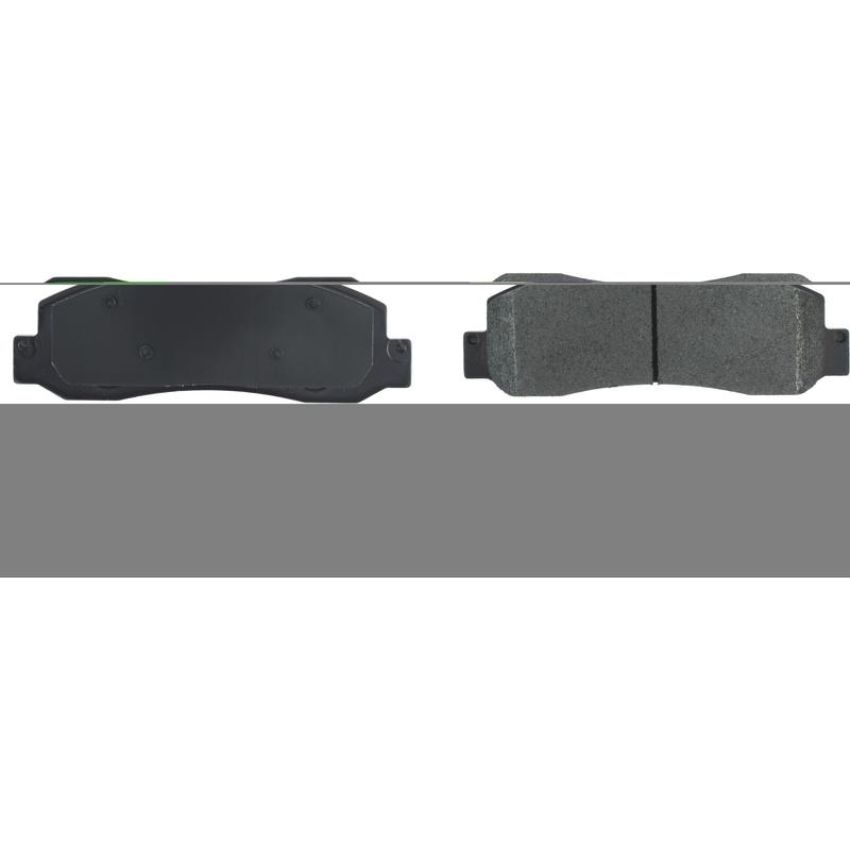 CENTRIC PARTS 106.10690 Posi Quiet Extended Wear Brake Pads with Shims and Hardware