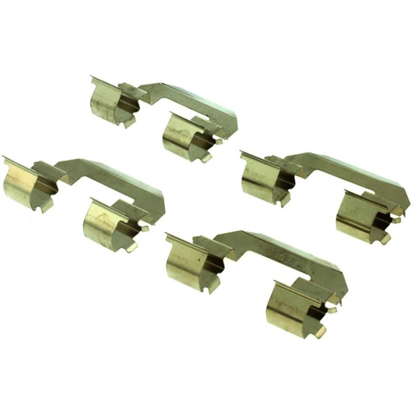 CENTRIC PARTS 106.10740 Posi Quiet Extended Wear Brake Pads with Shims and Hardware