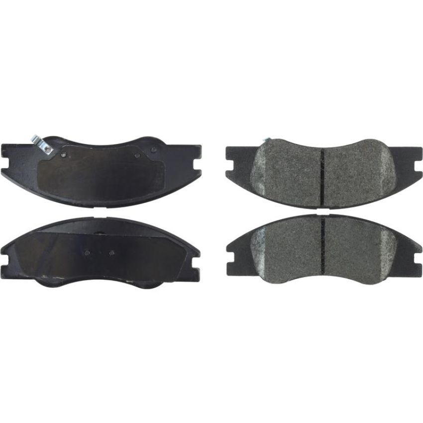 CENTRIC PARTS 106.10740 Posi Quiet Extended Wear Brake Pads with Shims and Hardware