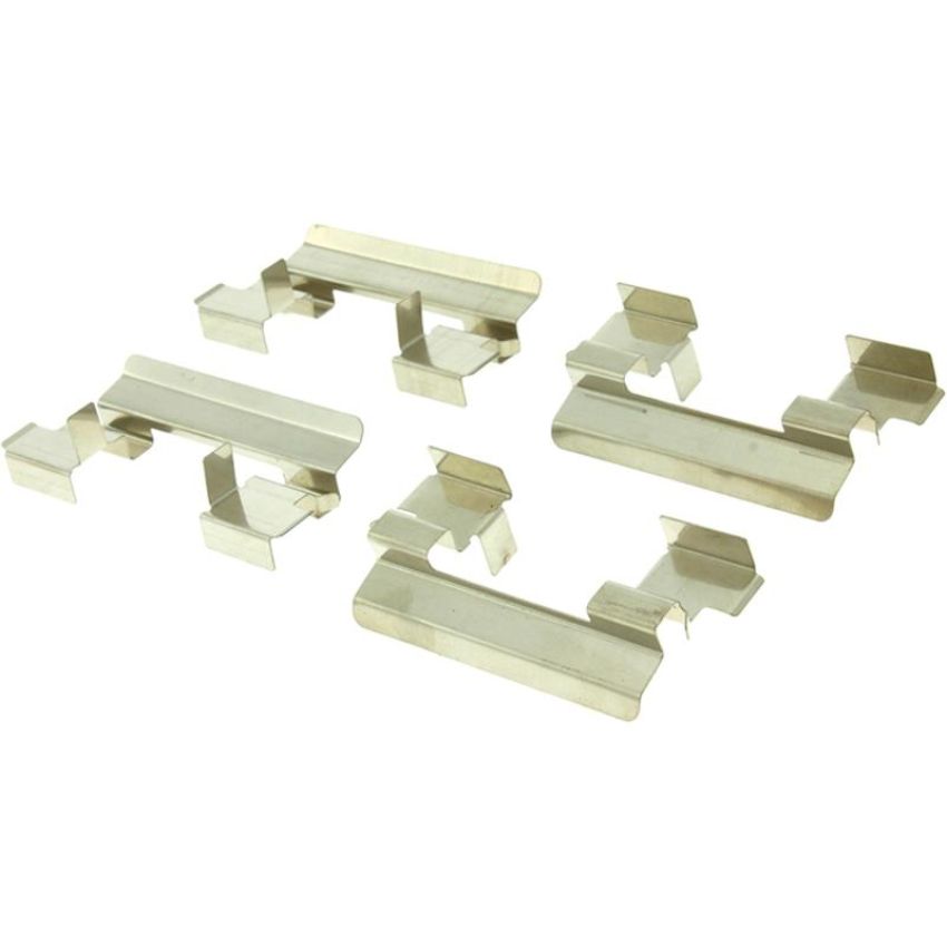 CENTRIC PARTS 106.10760 Posi Quiet Extended Wear Brake Pads with Shims and Hardware