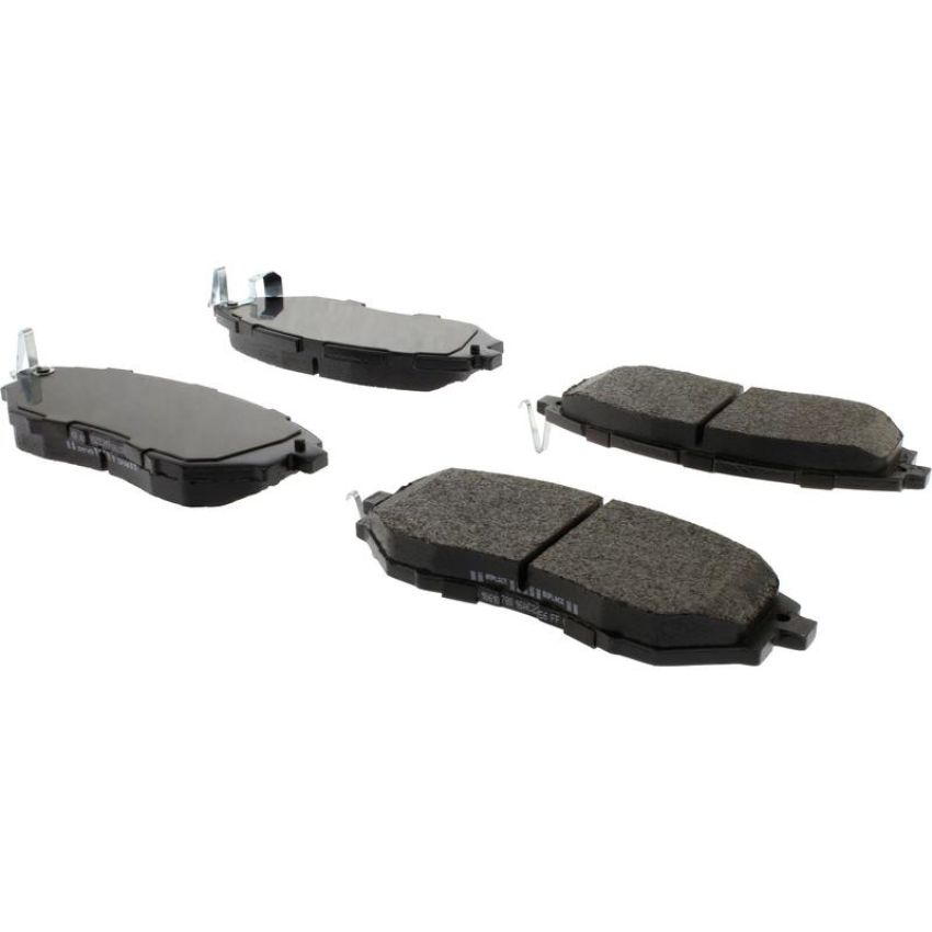 CENTRIC PARTS 106.10780 Posi Quiet Extended Wear Brake Pads with Shims and Hardware