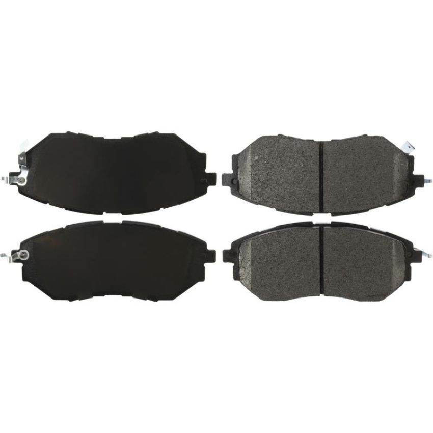 CENTRIC PARTS 106.10780 Posi Quiet Extended Wear Brake Pads with Shims and Hardware