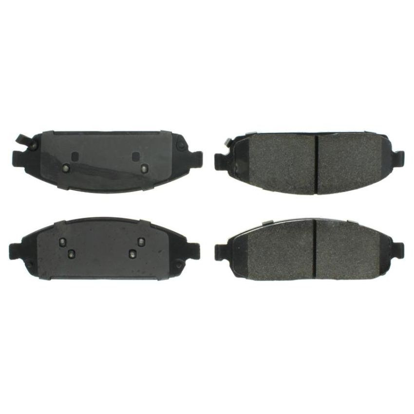 CENTRIC PARTS 106.10800 Posi Quiet Extended Wear Brake Pads with Shims and Hardware