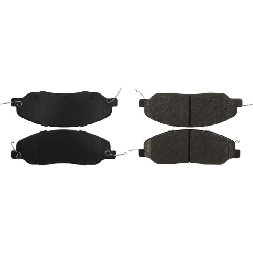 CENTRIC PARTS 106.10810 Posi Quiet Extended Wear Brake Pads with Shims and Hardware