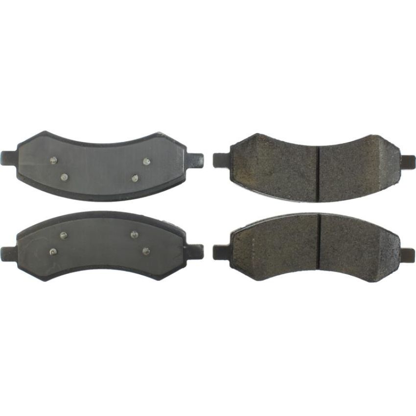 CENTRIC PARTS 106.10840 Posi Quiet Extended Wear Brake Pads with Shims and Hardware