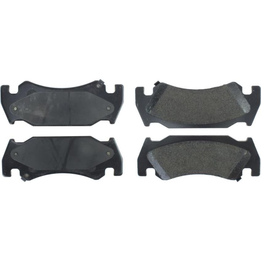 CENTRIC PARTS 106.10850 Posi Quiet Extended Wear Brake Pads with Shims and Hardware