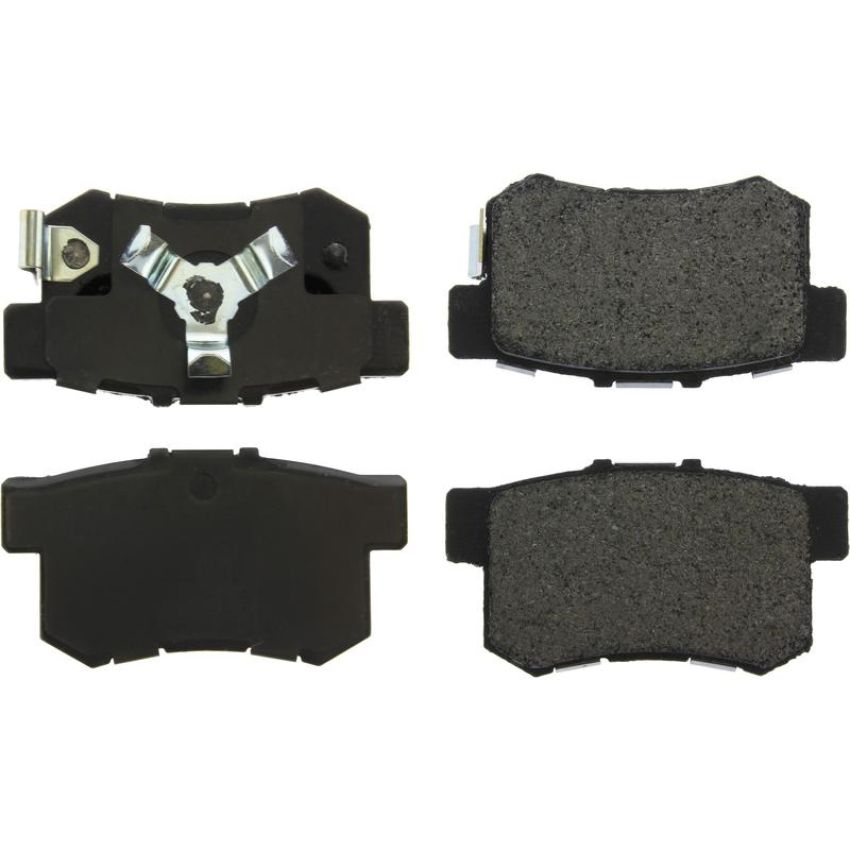 CENTRIC PARTS 106.10860 Posi Quiet Extended Wear Brake Pads with Shims and Hardware