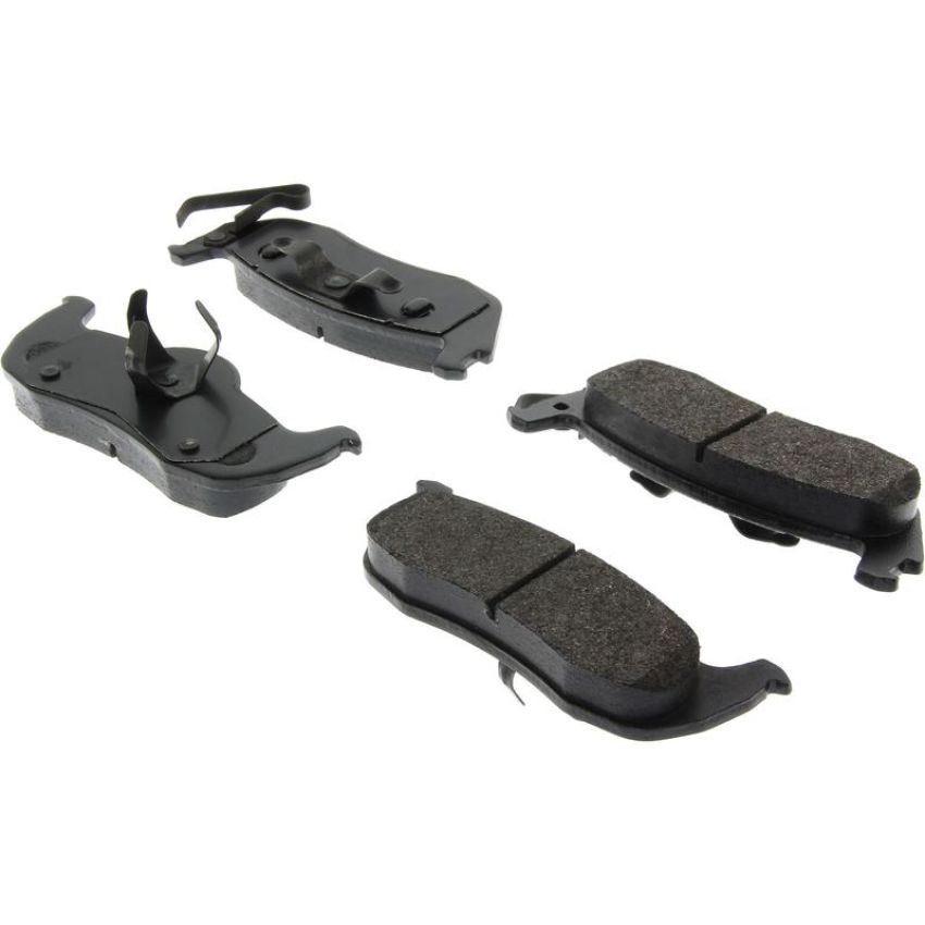 CENTRIC PARTS 106.10870 Posi Quiet Extended Wear Brake Pads with Shims and Hardware