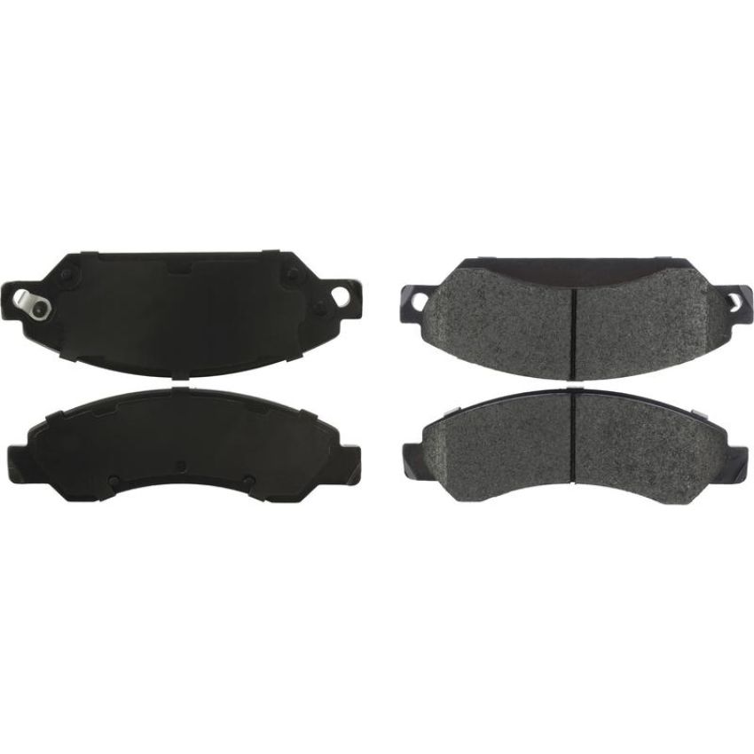 CENTRIC PARTS 106.10920 Posi Quiet Extended Wear Brake Pads with Shims and Hardware