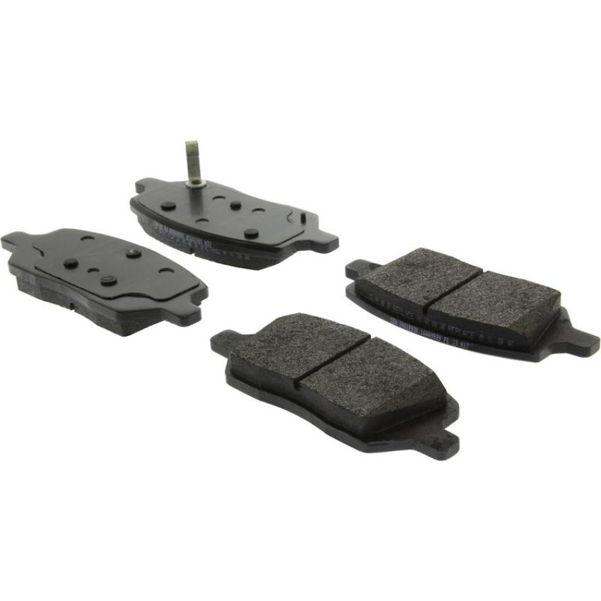 CENTRIC PARTS 106.10930 Posi Quiet Extended Wear Brake Pads with Shims and Hardware