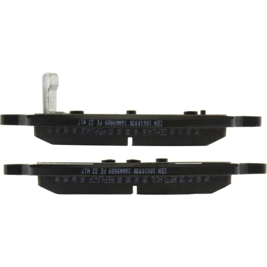 CENTRIC PARTS 106.10930 Posi Quiet Extended Wear Brake Pads with Shims and Hardware