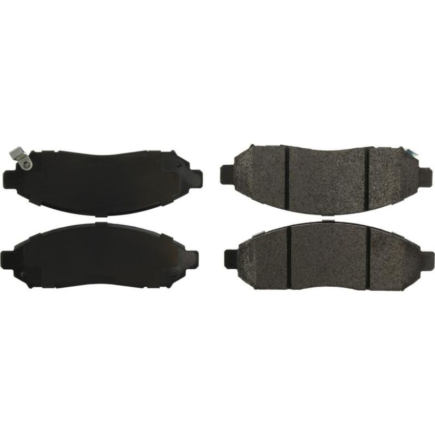 CENTRIC PARTS 106.10940 Posi Quiet Extended Wear Brake Pads with Shims and Hardware