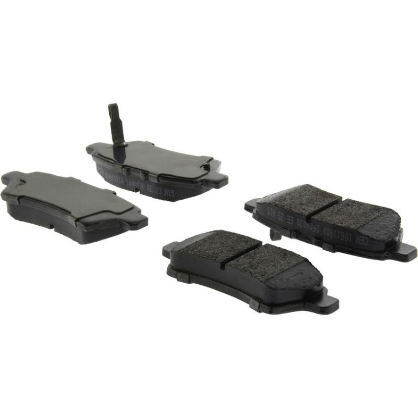 CENTRIC PARTS 106.11010 Posi Quiet Extended Wear Brake Pads with Shims and Hardware