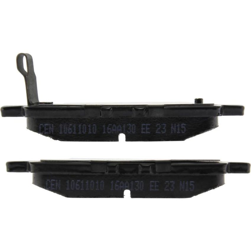 CENTRIC PARTS 106.11010 Posi Quiet Extended Wear Brake Pads with Shims and Hardware