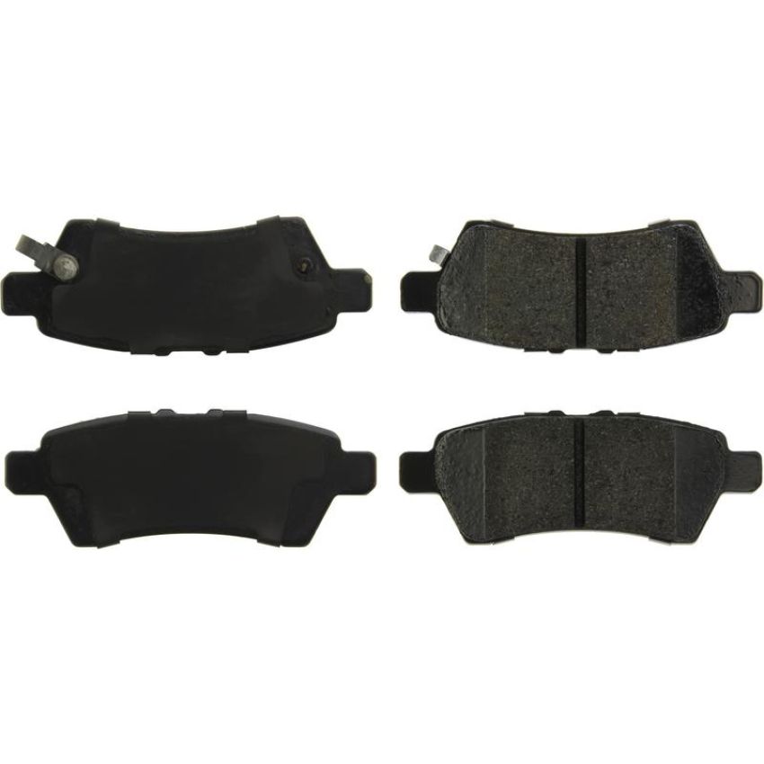 CENTRIC PARTS 106.11010 Posi Quiet Extended Wear Brake Pads with Shims and Hardware