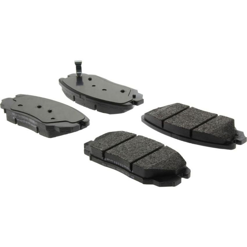 CENTRIC PARTS 106.11250 Posi Quiet Extended Wear Brake Pads with Shims and Hardware