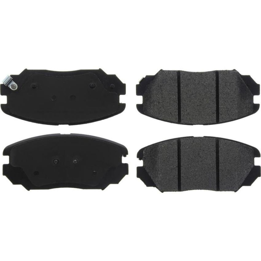 CENTRIC PARTS 106.11250 Posi Quiet Extended Wear Brake Pads with Shims and Hardware