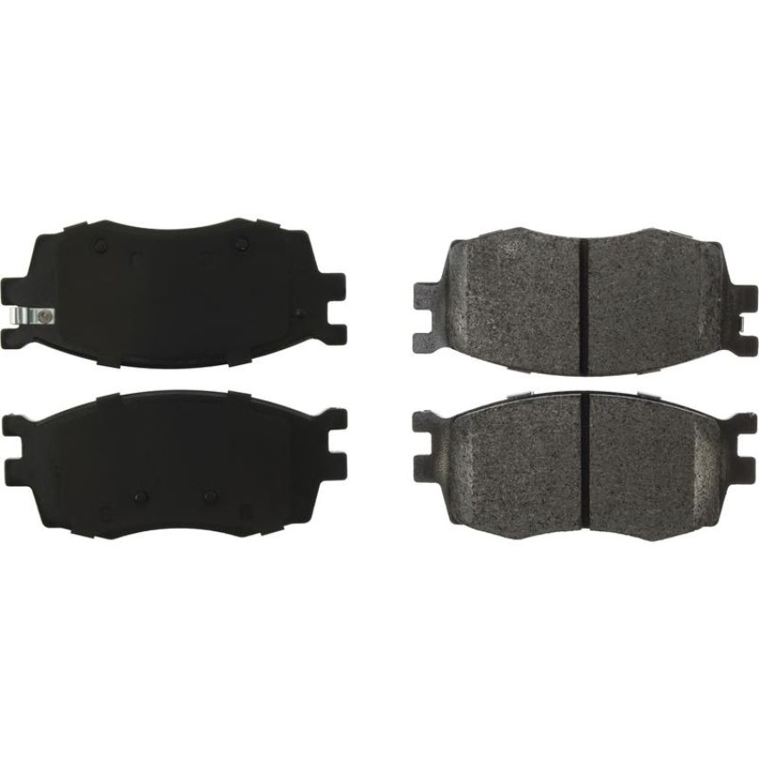 CENTRIC PARTS 106.11560 Posi Quiet Extended Wear Brake Pads with Shims and Hardware