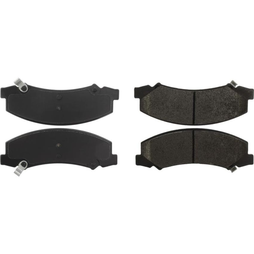 CENTRIC PARTS 106.11590 Posi Quiet Extended Wear Brake Pads with Shims and Hardware