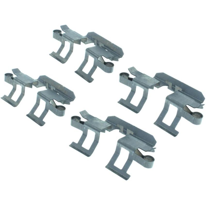CENTRIC PARTS 106.11610 Posi Quiet Extended Wear Brake Pads with Shims and Hardware