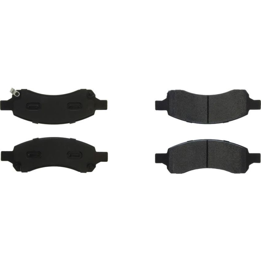 CENTRIC PARTS 106.11691 Posi Quiet Extended Wear Brake Pads with Shims and Hardware