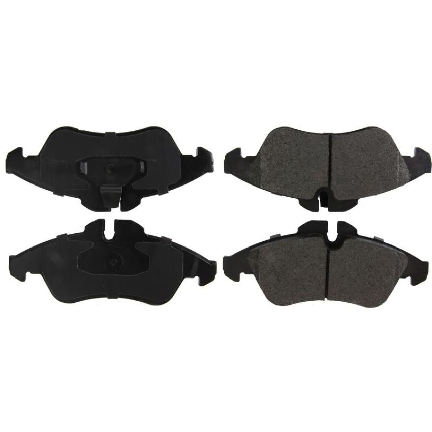 CENTRIC PARTS 106.11770 Posi Quiet Extended Wear Brake Pads with Shims and Hardware