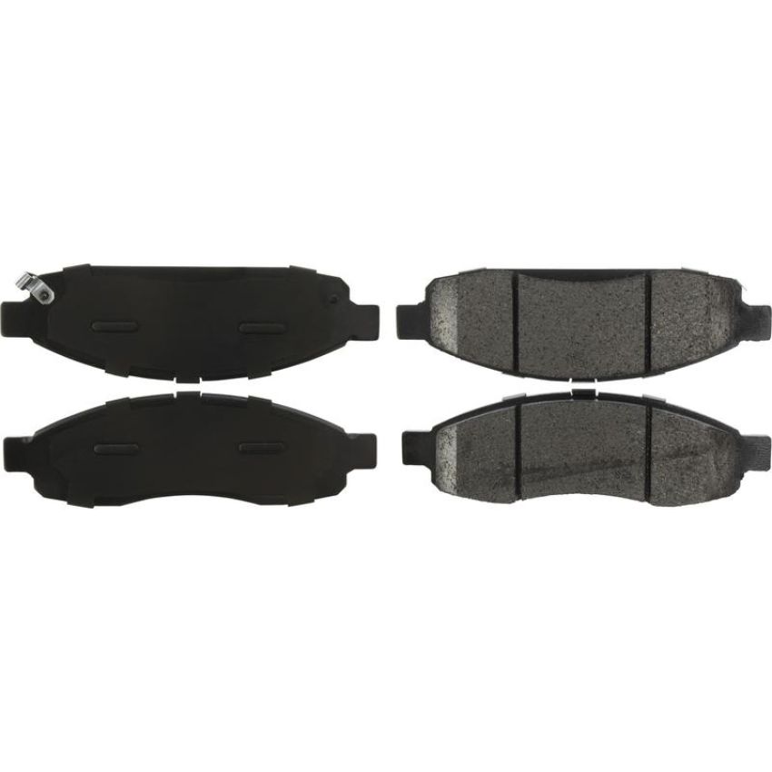 CENTRIC PARTS 106.11830 Posi Quiet Extended Wear Brake Pads with Shims and Hardware