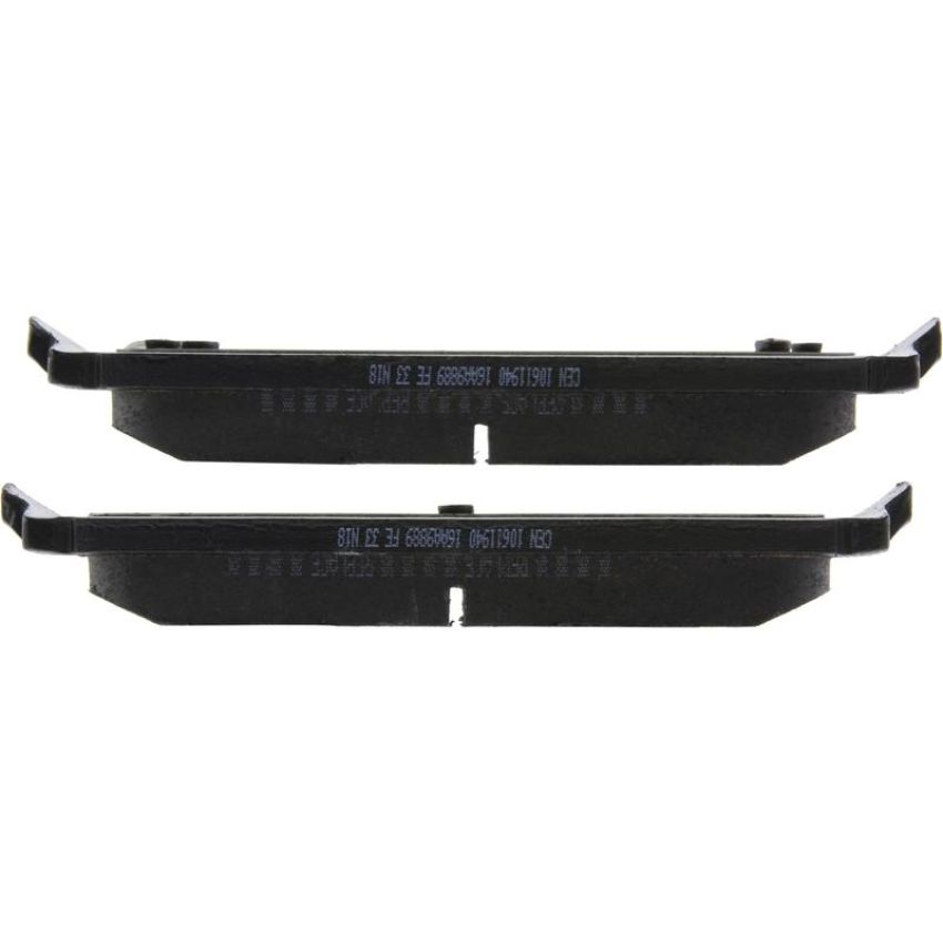 CENTRIC PARTS 106.11940 Posi Quiet Extended Wear Brake Pads with Shims and Hardware