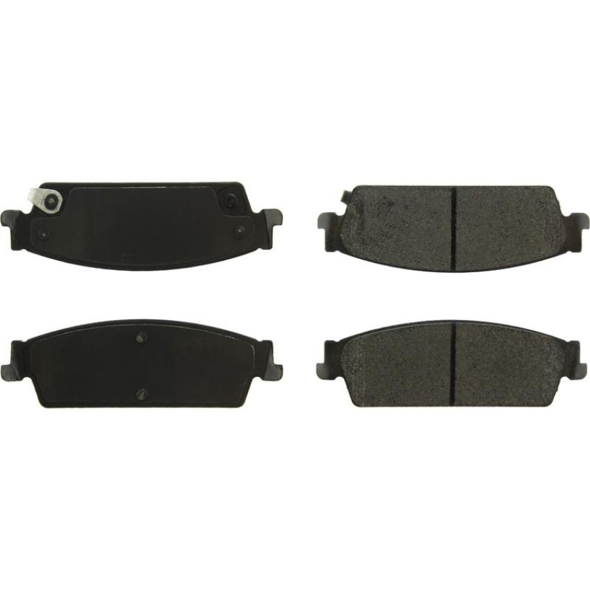 CENTRIC PARTS 106.11940 Posi Quiet Extended Wear Brake Pads with Shims and Hardware