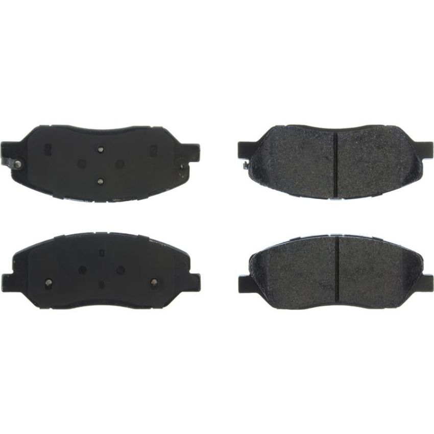 CENTRIC PARTS 106.12020 Posi Quiet Extended Wear Brake Pads with Shims and Hardware