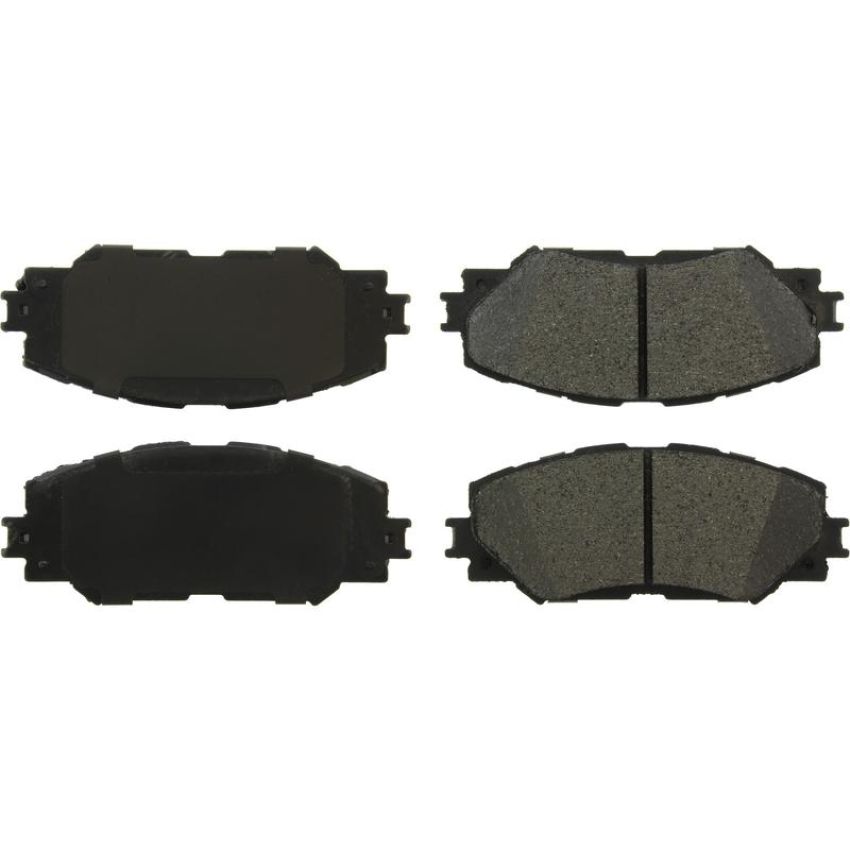 CENTRIC PARTS 106.12100 Posi Quiet Extended Wear Brake Pads with Shims and Hardware