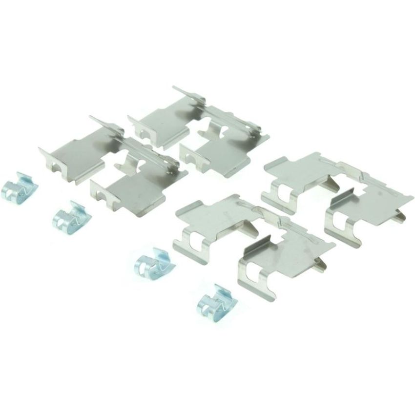 CENTRIC PARTS 106.12120 Posi Quiet Extended Wear Brake Pads with Shims and Hardware