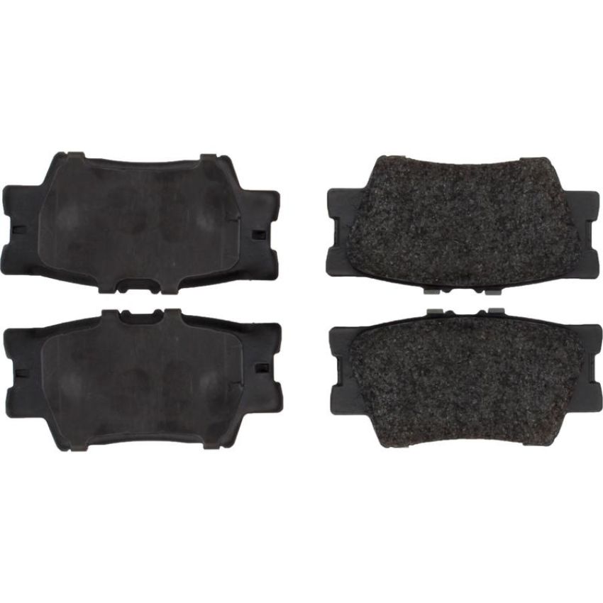 CENTRIC PARTS 106.12121 Posi Quiet Extended Wear Brake Pads with Shims and Hardware