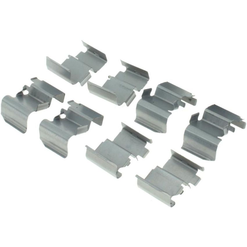CENTRIC PARTS 106.12580 Posi Quiet Extended Wear Brake Pads with Shims and Hardware