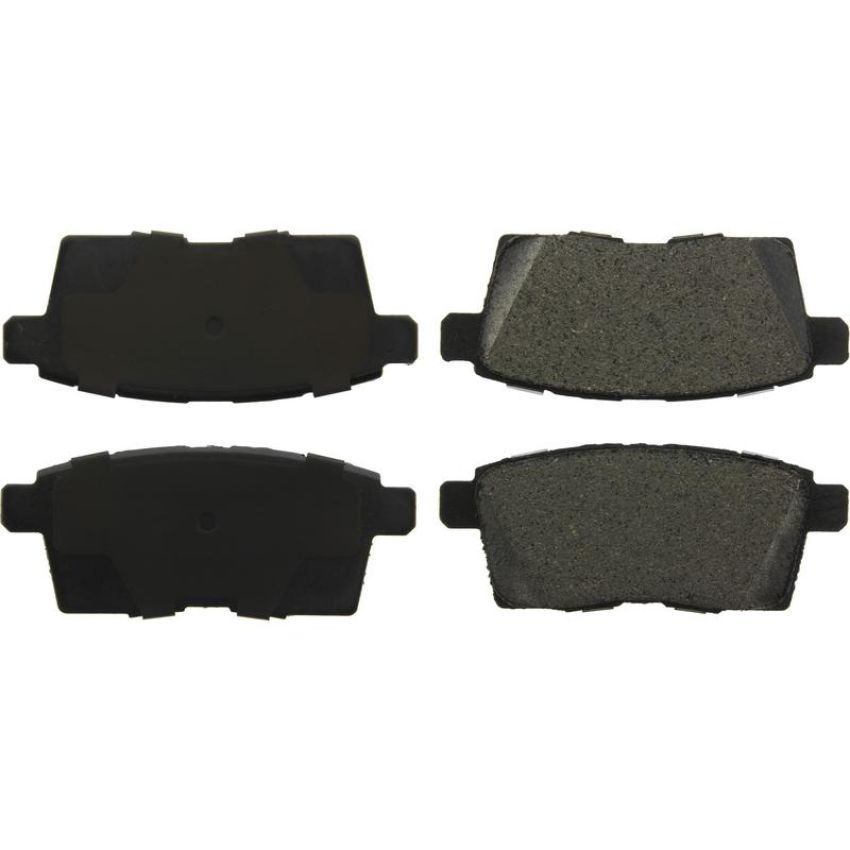 CENTRIC PARTS 106.12590 Posi Quiet Extended Wear Brake Pads with Shims and Hardware