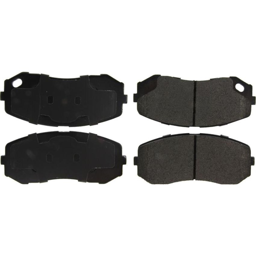 CENTRIC PARTS 106.12650 Posi Quiet Extended Wear Brake Pads with Shims and Hardware