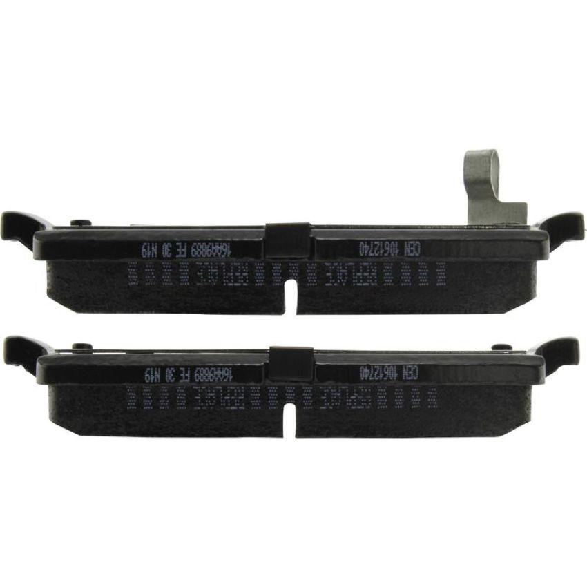 CENTRIC PARTS 106.12740 Posi Quiet Extended Wear Brake Pads with Shims and Hardware