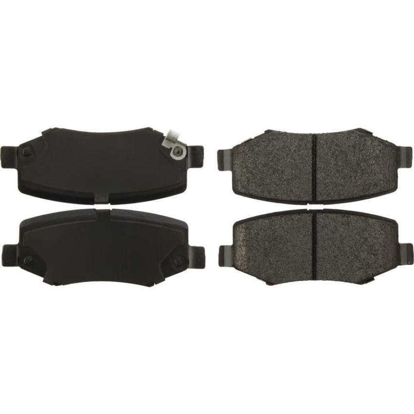 CENTRIC PARTS 106.12740 Posi Quiet Extended Wear Brake Pads with Shims and Hardware