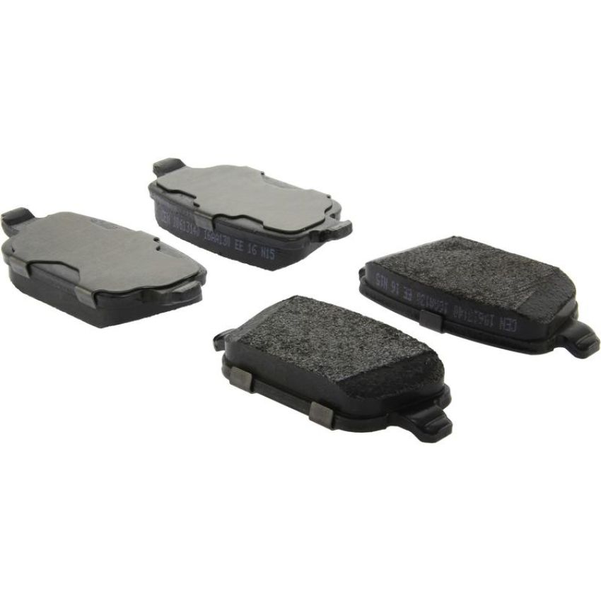 CENTRIC PARTS 106.13140 Posi Quiet Extended Wear Brake Pads with Shims and Hardware