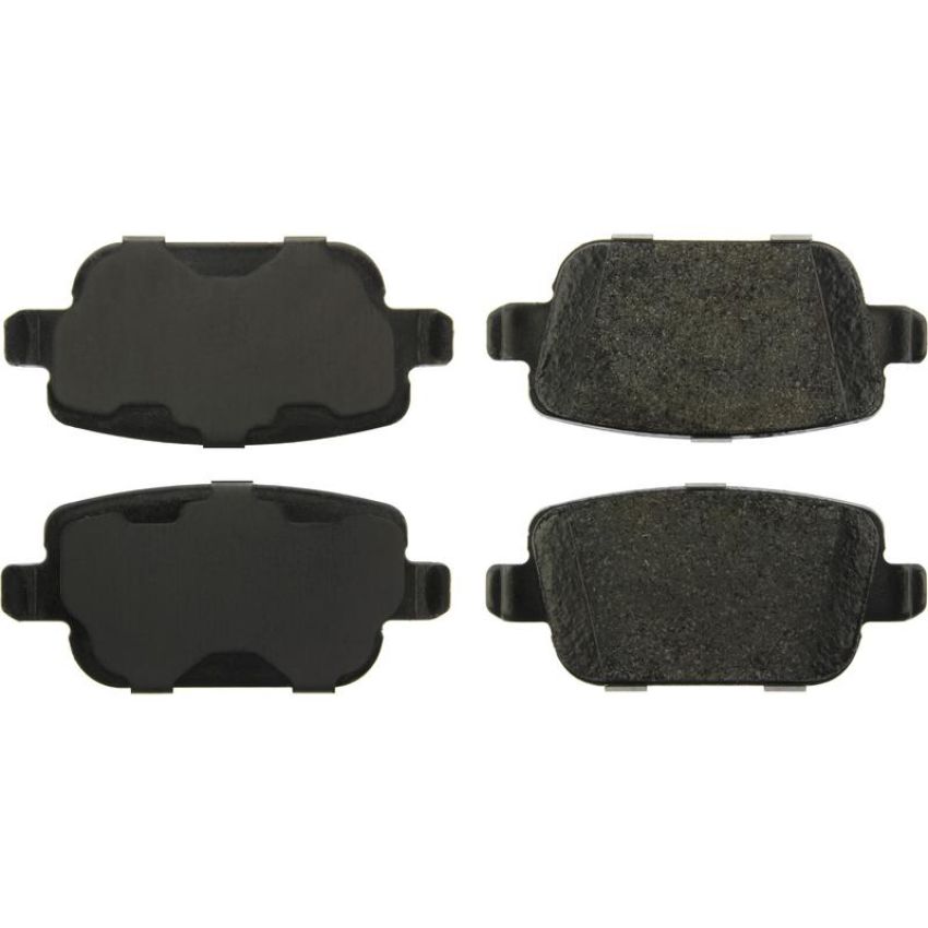 CENTRIC PARTS 106.13140 Posi Quiet Extended Wear Brake Pads with Shims and Hardware