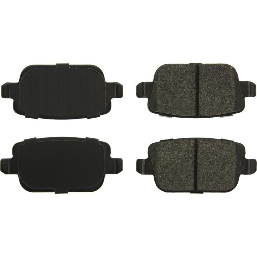 CENTRIC PARTS 106.13141 Posi Quiet Extended Wear Brake Pads with Shims and Hardware