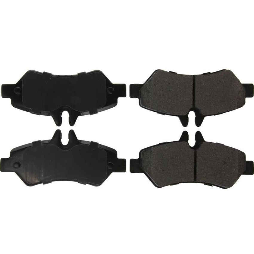 CENTRIC PARTS 106.13170 Posi Quiet Extended Wear Brake Pads with Shims and Hardware